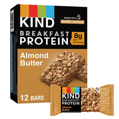 KIND Breakfast Almond Butter Protein Bars Multipack - 6-1.76 Oz - Image 1