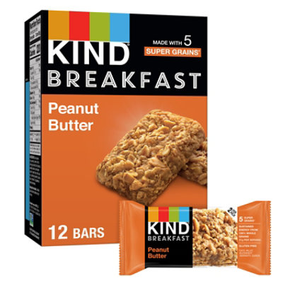 KIND Breakfast Peanut Butter Bar - 6-1.76 Oz - Image 1