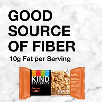 KIND Breakfast Peanut Butter Bar - 6-1.76 Oz - Image 3