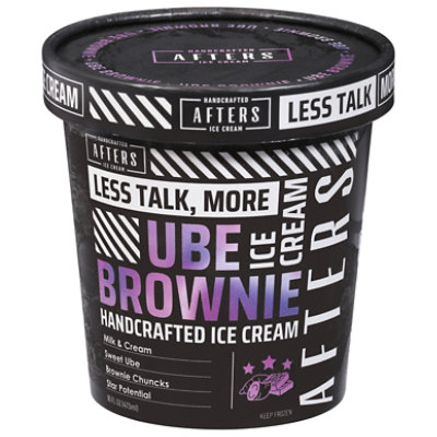 Afters Ube Brownie Ice Cream - 16 Oz - Image 3