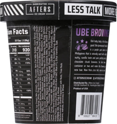 Afters Ube Brownie Ice Cream - 16 Oz - Image 6