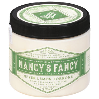 Nancys Fancy Meyer Lemon Torrone Gelato - 16 Oz - Image 3