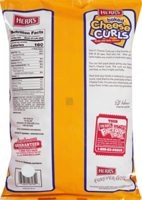 Herrs Cheese Curls - 13.5 Oz - Image 6