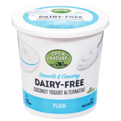 Open Nature Coconut Dairyfree Plain Yogurt - 24 Oz - Image 4