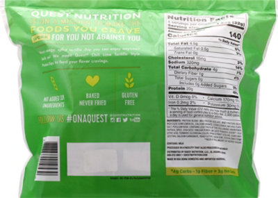 QUEST Chili Lime Flavor Tortilla Style Protein Chips 4 - 1.1 oz Bags - Image 6