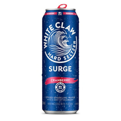 White Claw Surge Cranberry Sparkling Water In Cans - 19.2 Fl. Oz. - Image 1