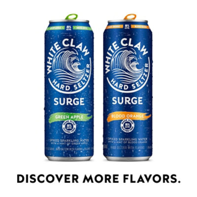 White Claw Surge Cranberry Sparkling Water In Cans - 19.2 Fl. Oz. - Image 3