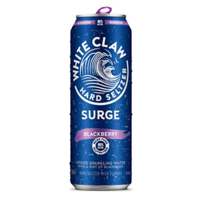 White Claw Surge Blackberry Sparkling Water In Cans - 19.2 Fl. Oz. - Image 1