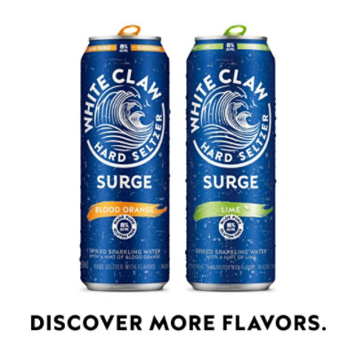 White Claw Surge Blackberry Sparkling Water In Cans - 19.2 Fl. Oz. - Image 3