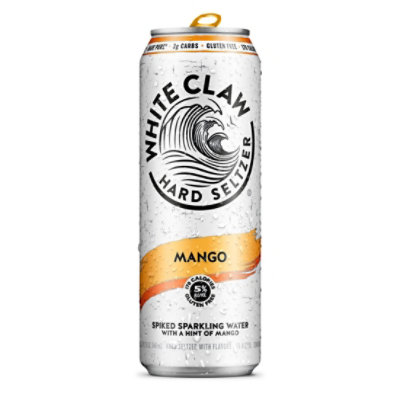 White Claw Mango Hard Seltzer In Cans - 19.2 Fl. Oz. - Image 1