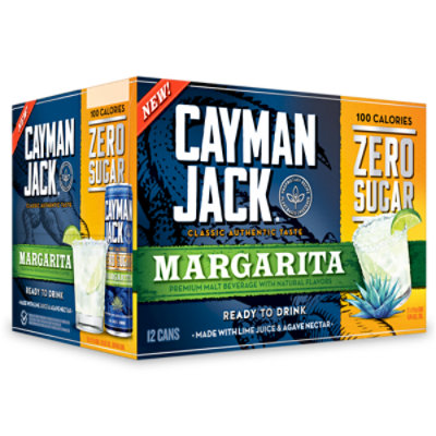 Cayman Jack Zero Sugar Margarita In Cans - 12-12 Fl. Oz. - Image 2