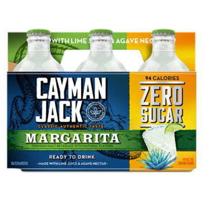 Cayman Jack Zero Sugar Margarita In Bottles - 6-11.2 Fl. Oz. - Image 3