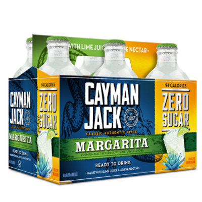 Cayman Jack Zero Sugar Margarita In Bottles - 6-11.2 Fl. Oz. - Image 2