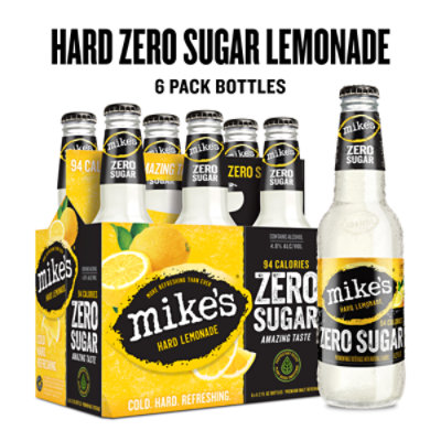 Mike's Zero Sugar Lemonade In Bottles - 6-11.2 Fl. Oz. - Image 2