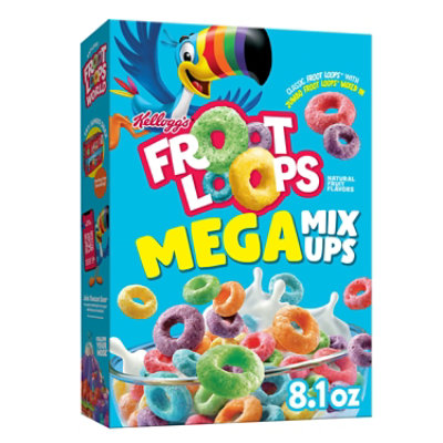 Froot Loops Cereal, Natural Fruit Flavors, Large Size