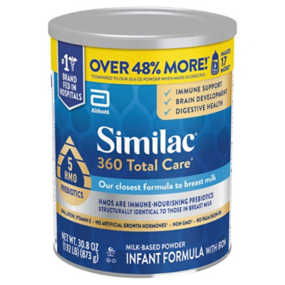Similac 360 Total Care Infant Formula Powder - 30.8 Oz - Image 2