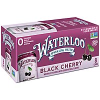 Waterloo Sparkling Water Black Cherry - 8-12 Fl. Oz. - Image 2