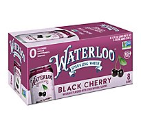Waterloo Sparkling Water Black Cherry - 8-12 Fl. Oz.