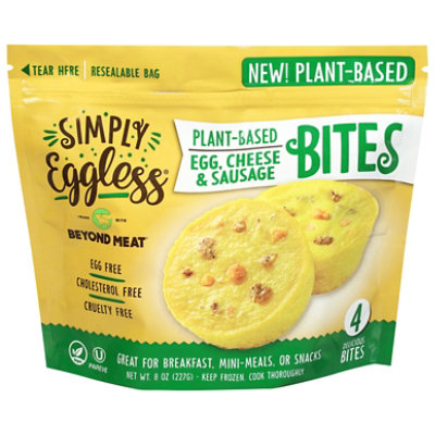 Simply Eggless Frozen Plant Based Egg Bites - 8 Oz - Image 1
