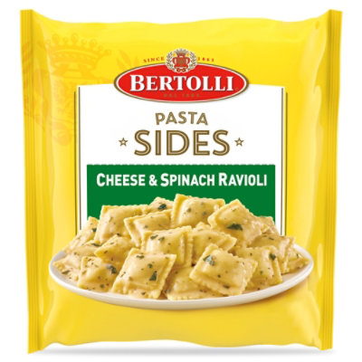 Bertolli Pasta Sides Frozen Cheese & Spinach Ravioli - 13 Oz
