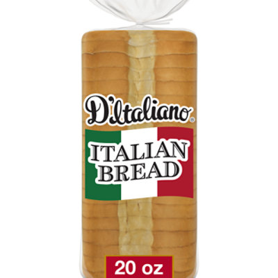 D' Italiano Italian Bread No Seeds - 20 Oz - Image 1
