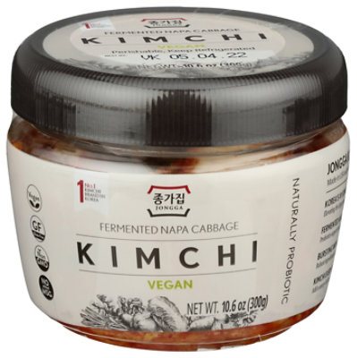Jongga Original Vegan Kimchi - 10.58 Oz - Image 1
