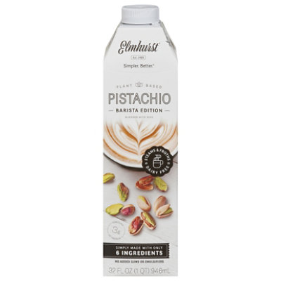 Elmhurst Barista Edition Pistachio Milk - 32 Fl. Oz. - Image 3