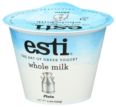 Esti Plain Whole Milk Greek Yogurt - 5.3 Oz - Image 4