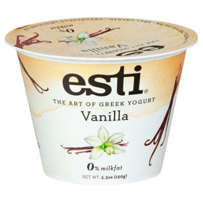 esti Greek Yogurt Vanilla - 5.3 Fl. Oz. - Image 1