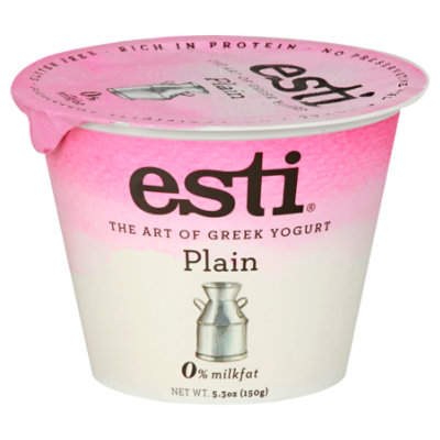 Esti Plain 0 Percent Greek Yogurt - 5.3 Fl. Oz. - Image 3