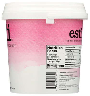 Esti Plain 0 Percent Greek Yogurt - 32 Oz - Image 3