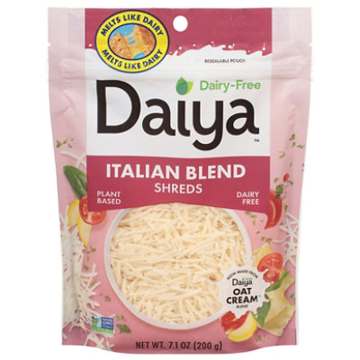 Daiya Dairy Free Cutting Board Italian 4 Cheeze Style Vegan Cheese Shreds - 7.1 Oz - Image 1