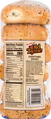 Schmidt Old Tyme Everything Bagels 6 Count - 20 Oz - Image 6