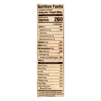 Schmidt Old Tyme Premium Everything Bagels Seeded Bread - 6 Count - Image 4