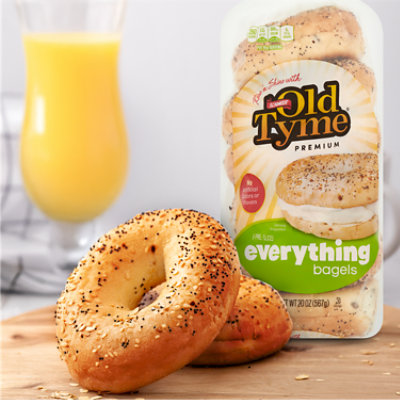 Schmidt Old Tyme Premium Everything Bagels Seeded Bread - 6 Count - Image 6