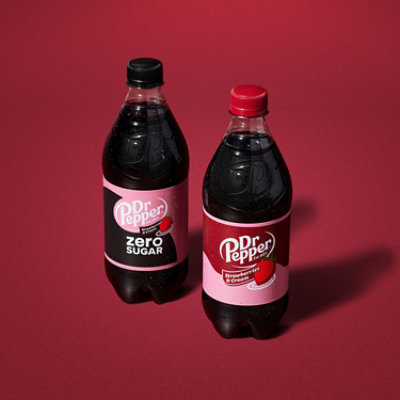 Dr Pepper Strawberries And Cream Soda Bottle - 20 Fl. Oz. - Image 3