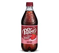Dr Pepper Strawberries and Cream Soda Bottle - 20 Fl. Oz.