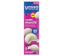 Yasso Frozen Greek Yogurt Vanilla Bean Mochi 6 Count - 7.5 Oz