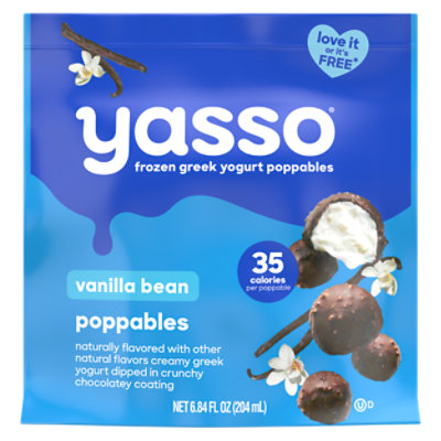 Yasso Vanilla Bean Poppables Frozen Greek Yogurt 12 Count - 6.84 Fl. Oz. - Image 1