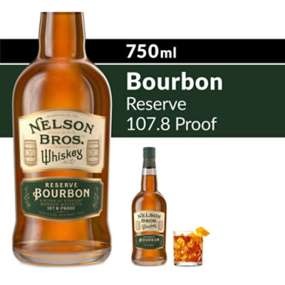 Nelson Brothers Reserve Bourbon Whiskey 108 Proof - 750 Ml - Image 1