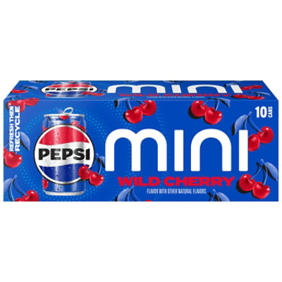 Pepsi Wild Cherry Soda - 10-7.5 Fl. Oz. - Image 2