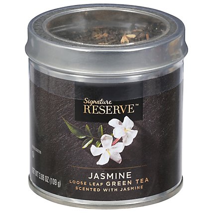 Signature Reserve Tea Green Loose Leaf Jasmine - 3.88 Oz - Image 1