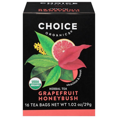 Choice Herbal Tea Grapefruit Honeybush - 16 Count - Image 3