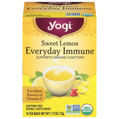 Yogi Teas Sweet Lemon Organic - 16 Count - Image 2