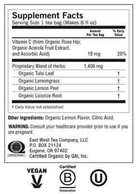 Yogi Teas Sweet Lemon Organic - 16 Count - Image 2