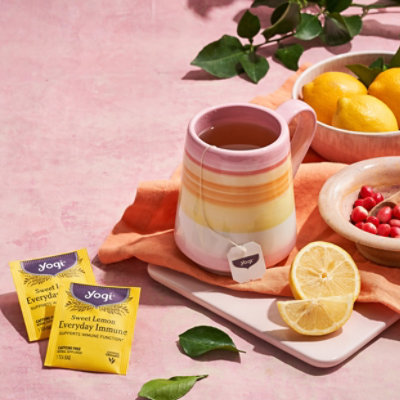Yogi Teas Sweet Lemon Organic - 16 Count - Image 3