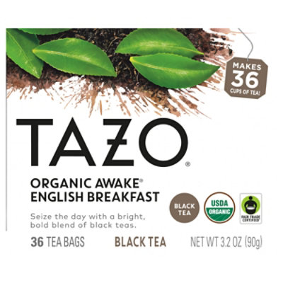 TAZO Organic Awake Tea Bag - 36 Count - Image 1