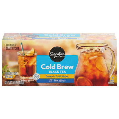 Signature SELECT Cold Brew Black Tea Bags - 22 Count