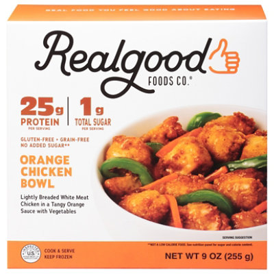 Real Good Foods Bowl Orange Chicken - 9 Oz - Image 3