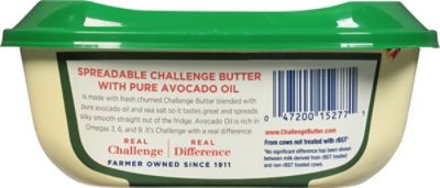 Challenge Spreadable Butter With Avocado Oil - 6.5 OZ - Image 6